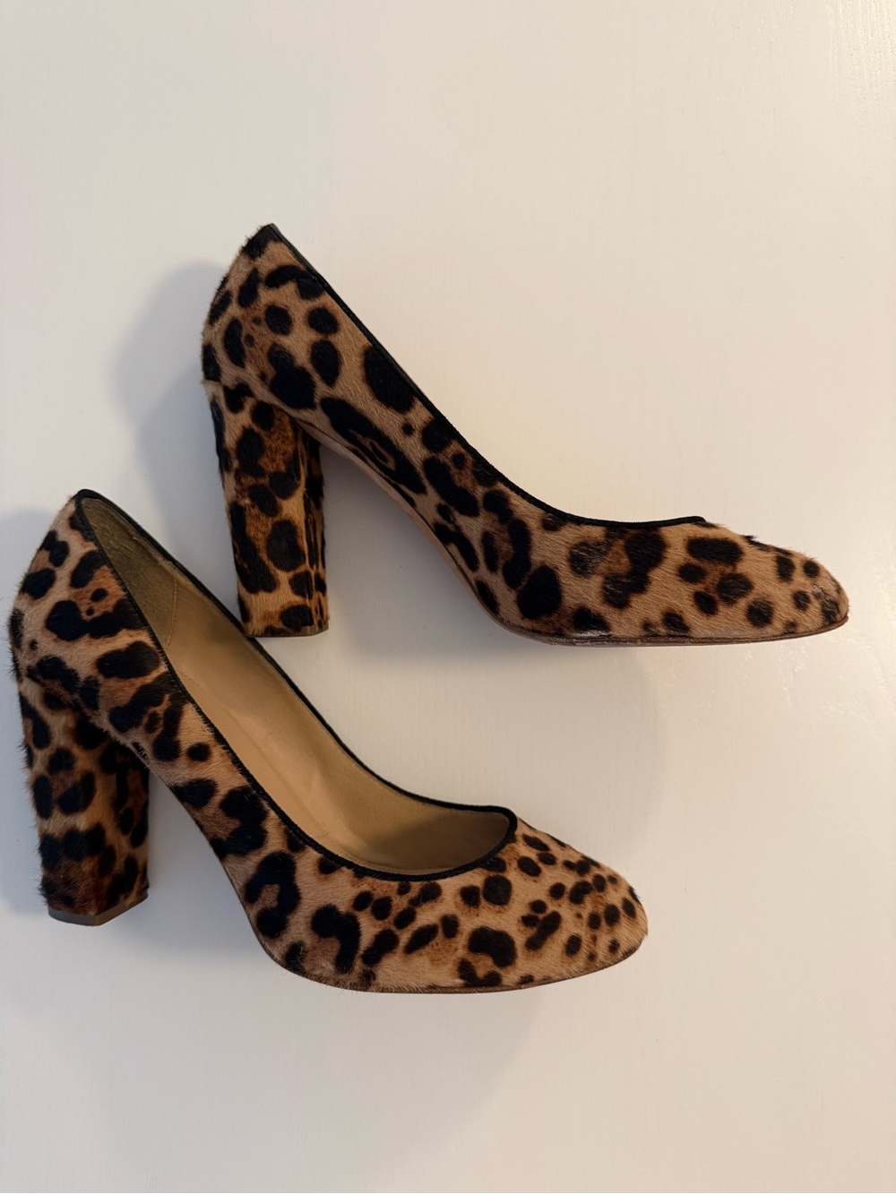 Jcrew calf hair Etta pump 9.5